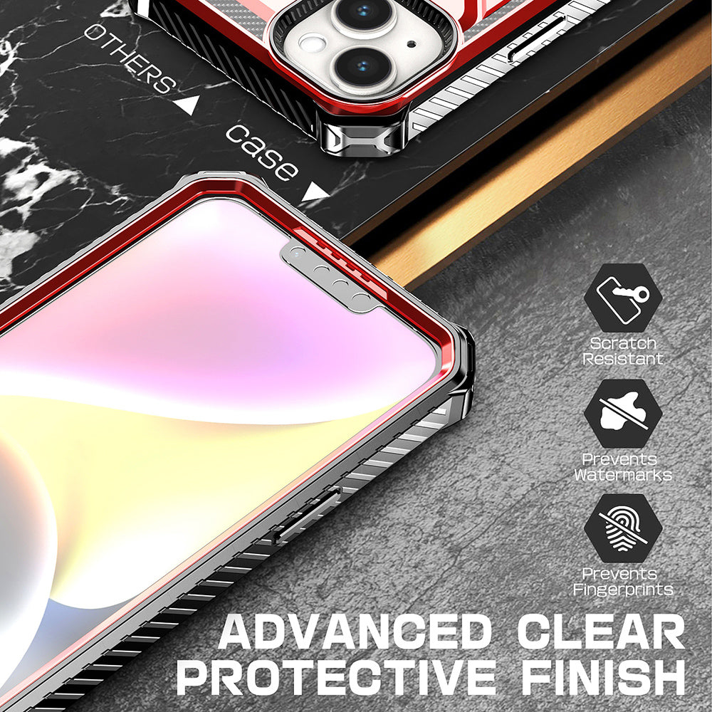 Pro iPhone 14 Plus Kickstand Magnetické pouzdro na telefon PC TPU Kryt na telefon kompatibilní s MagSafe Pro iPhone 14 Plus Kickstand Magnetické pouzdro na telefon PC TPU Kryt na telefon kompatibilní s MagSafe